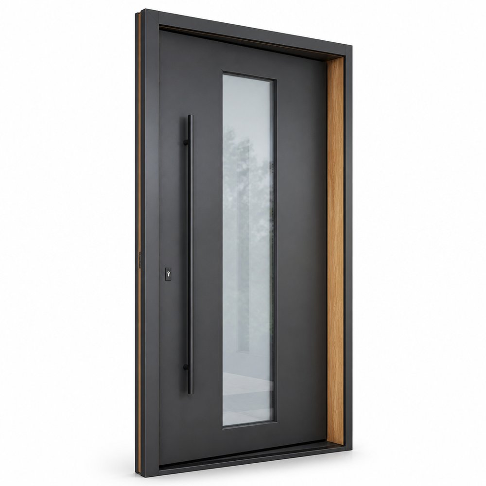 Luxury Front Entry Door - Exterior Perspective View | OPPGATE