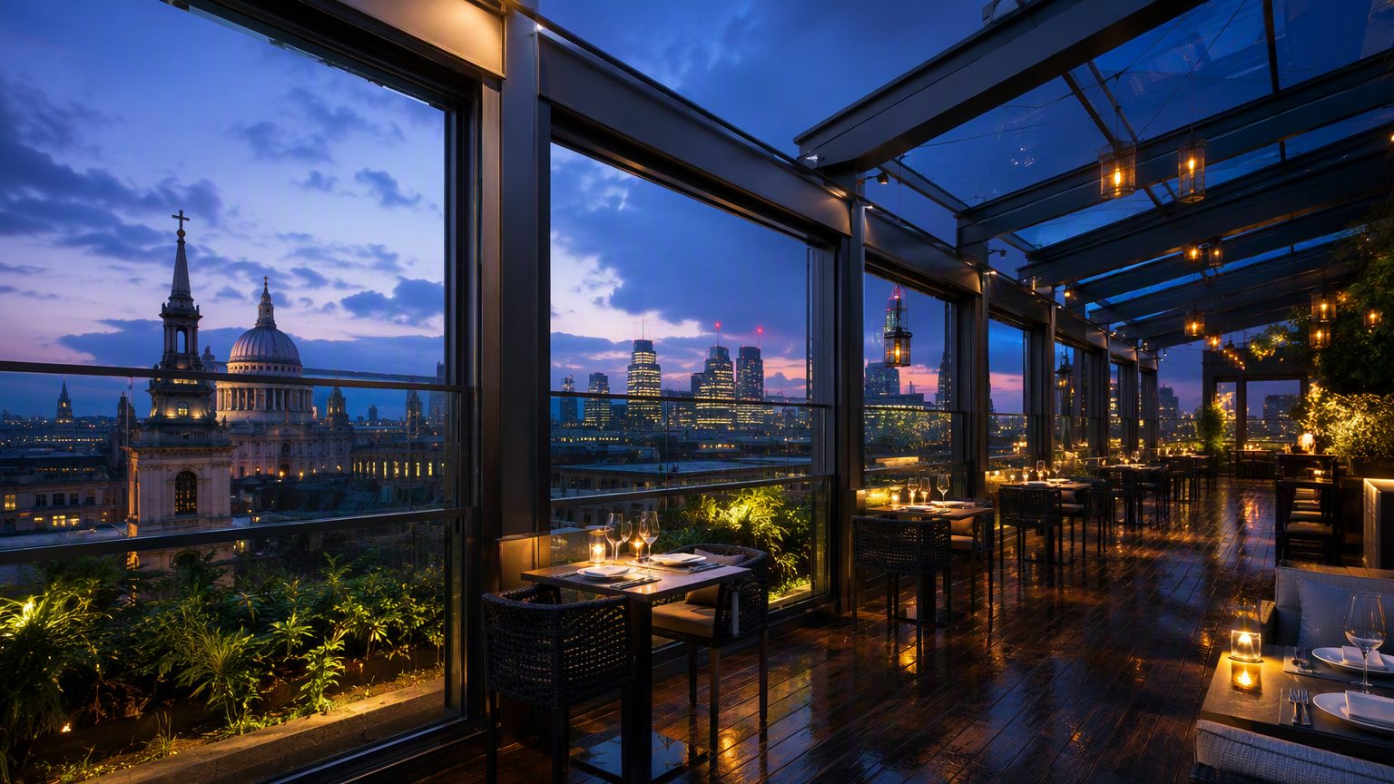 London Riverside Skyline Sky-Lounge